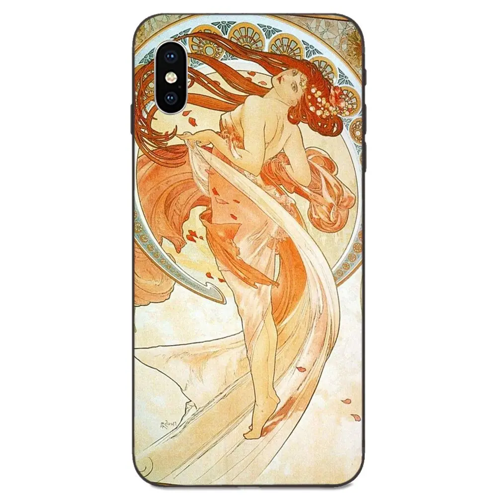 Для Apple iPhone 11 X XS Max XR Pro 4 4S 5 5S SE 6 6S 7 8 Plus мягкий милый художественный постер Alphonse