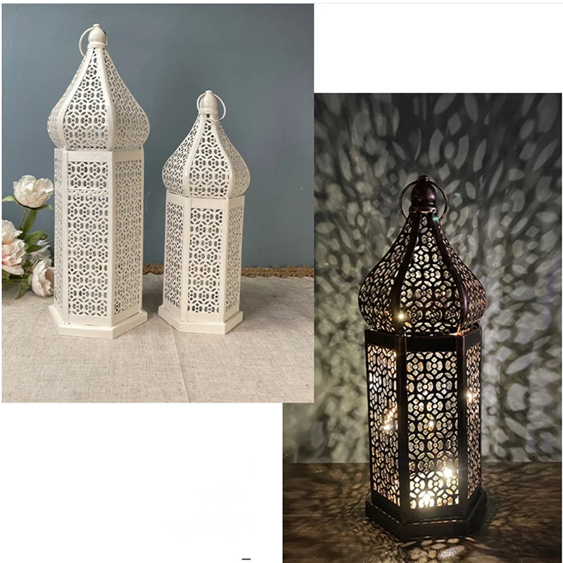 Ретро светодиодный подвесной светильник из кованого железа фонарь атмосфера