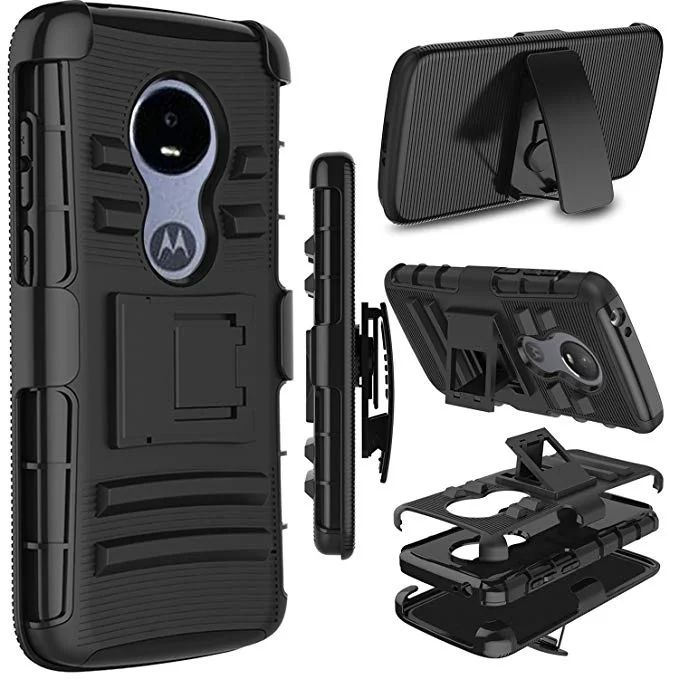 Прочный чехол для Motorola Moto Z2 Z3 Z4 Play E5 E6 Go Plus G6 G7 G8 One Marco G стилус с подставкой|Бамперы|