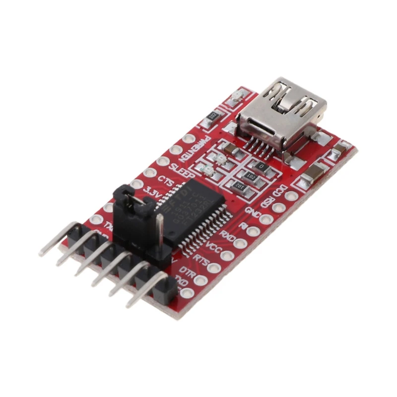 Для FT232RL 3 V 5 FTDI USB к TTL Серийный адаптер модуль для мини порта продвижение|Адаптеры