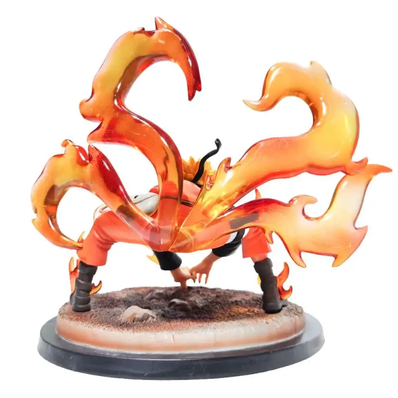 

20Cm Uzumaki Naruto The Nine-Tailed Fox Action Figures Dolls New Pvc Anime Figure Model Figurines for Decoration Collection Gift