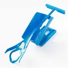 Носок слайдер помощь Синий помощник комплект легко снимать носок помощник вспомогательное устройство без изгиба для пожилых беременных