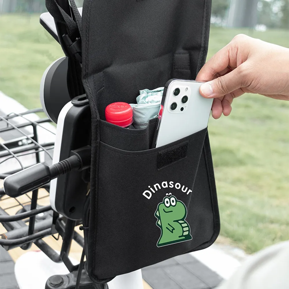 

Waterproof Front Storage Large Capacity Suitable For Electric Scooters Folding Bikes Bag Mobile Phone Umbrella Oxford Cloth