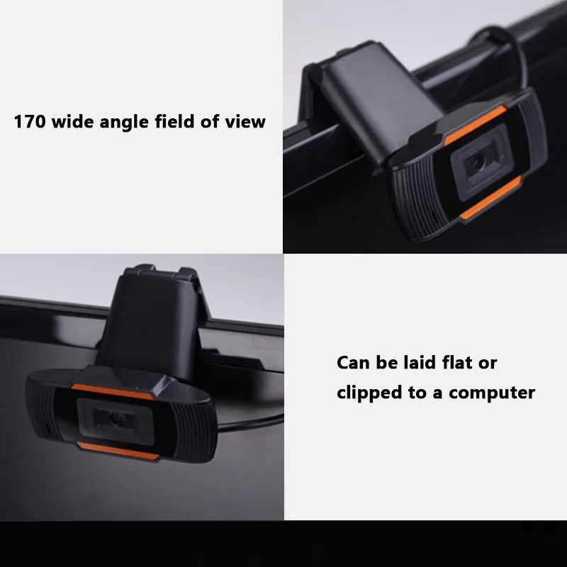

1080P HD Webcam Web Camera with MIC for Computer PC Laptop Video Conferencing Video Calling Live Broadcast Streaming Webcamera