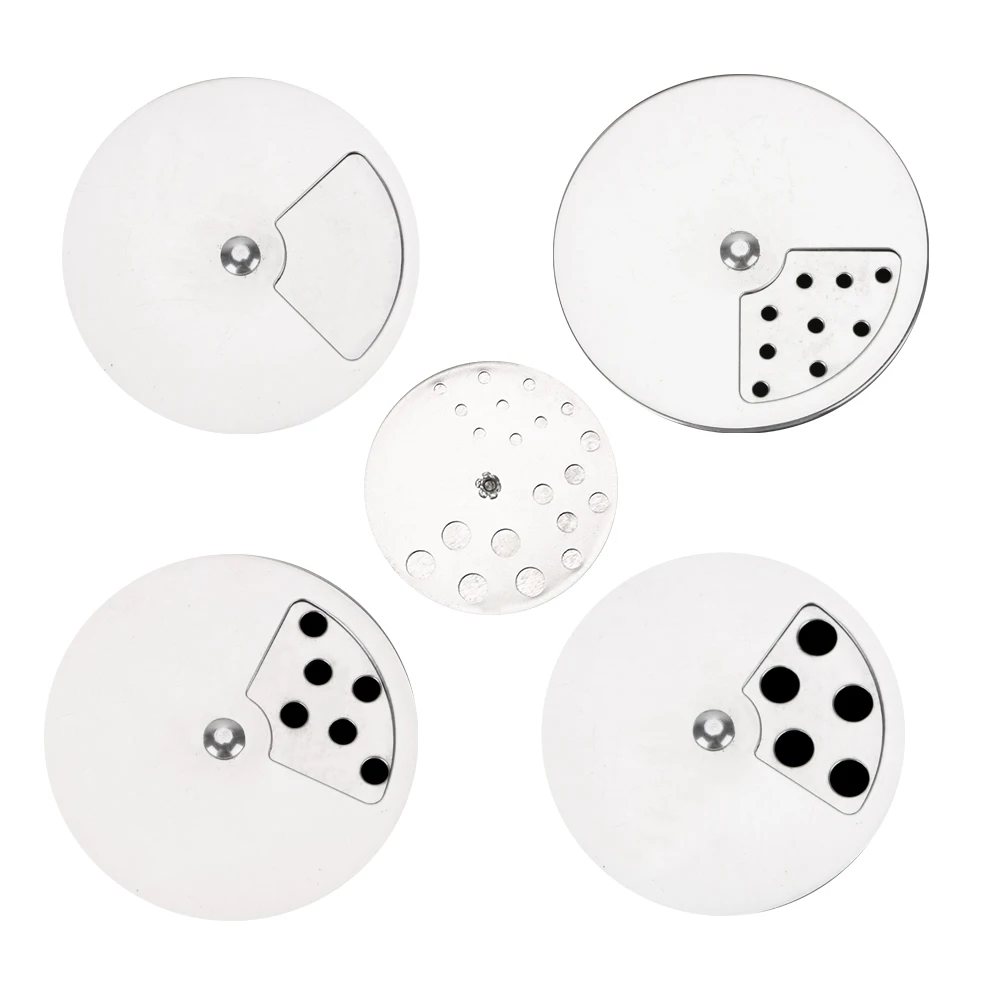 

Pepper Cumin Powder Salt Rotating Cover Stainless Steel Barbecue Cruet Spice Jar Toothpick Jar Kitchen Tool
