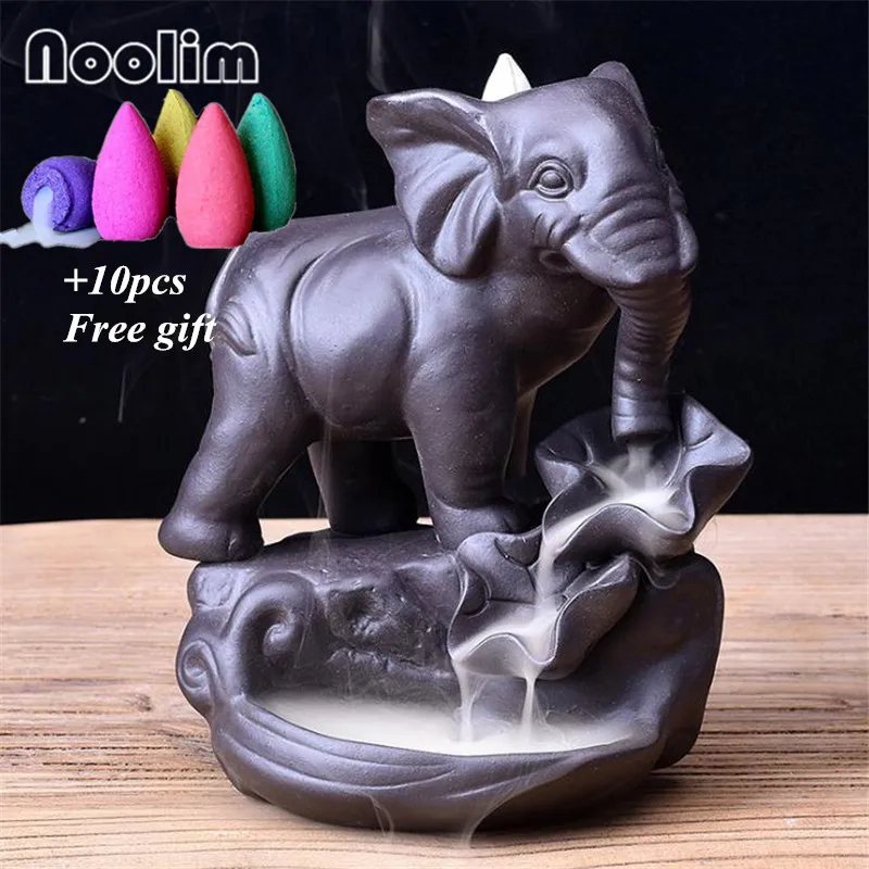 Thai Elephant God благовония керамическая горелка креативный домашний декор держатель