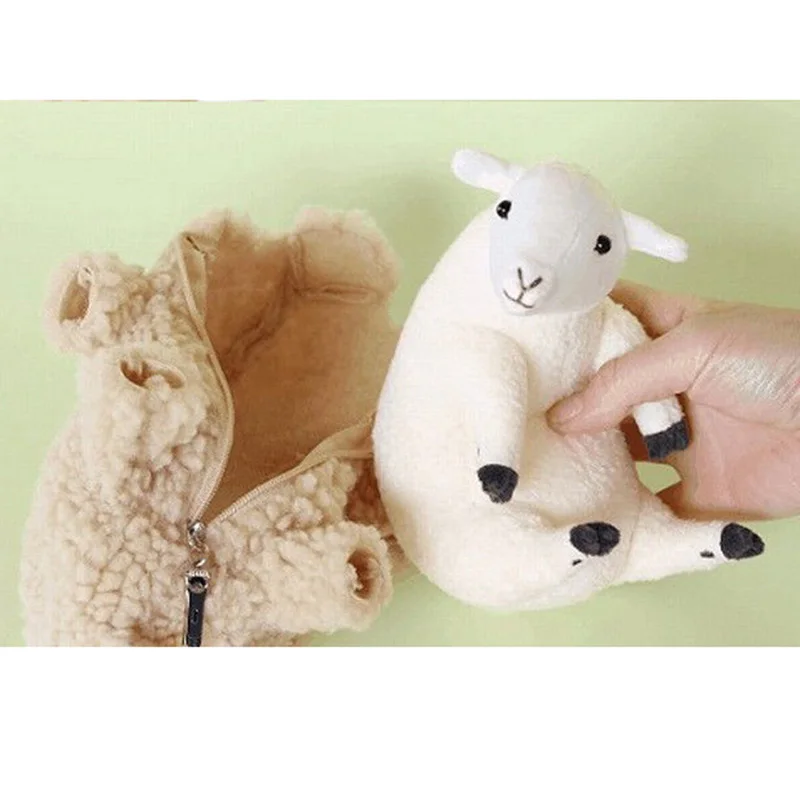 

Japanese Shaved Lamb Coat YYOU+MORE Doll Toy Anime Cute Sheep with Clothes Detachable Plush Doll