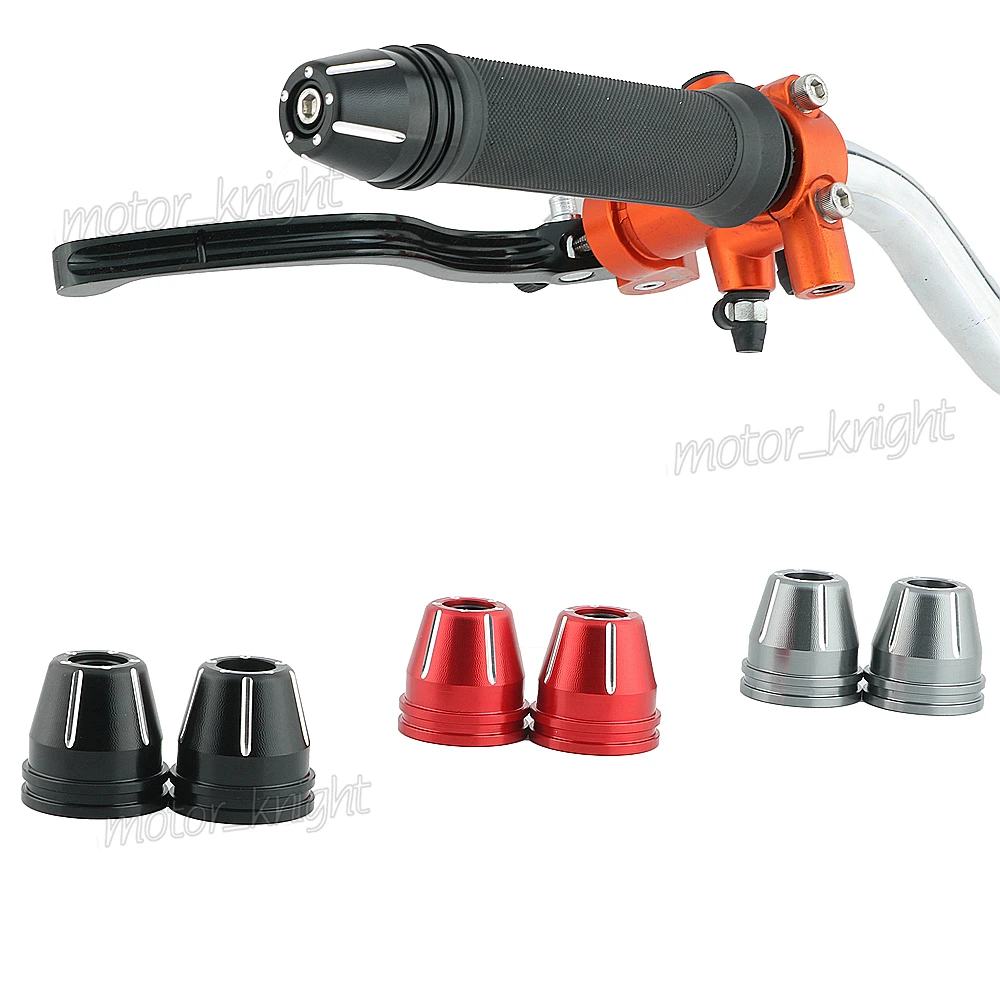

22mm Aluminum Motorcycle Handle Hand Bar Ends Motorbike Handlebar Grips Ends For RC125/RC 390/1190 RC8 R/1190 RC8 R TRACK