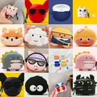 Силиконовые защитные чехлы для наушников с 3D рисунком для Huawei Freebuds 4i, симпатичный мультяшный чехол для беспроводной Bluetooth-гарнитуры для Huawei 4i