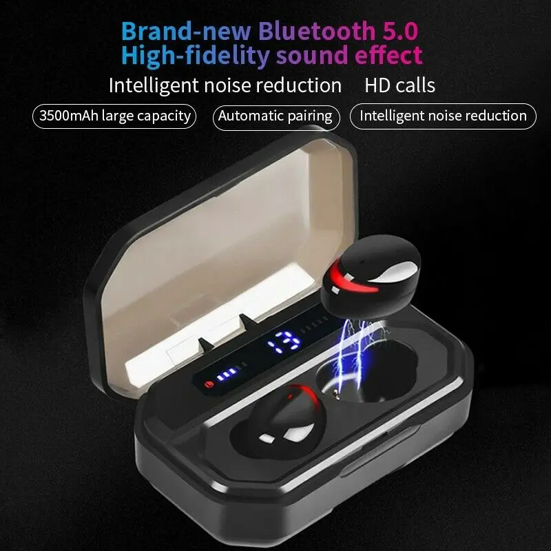 Беспроводные водонепроницаемые наушники-вкладыши с микрофоном для iPhone 11 Xiaomi |