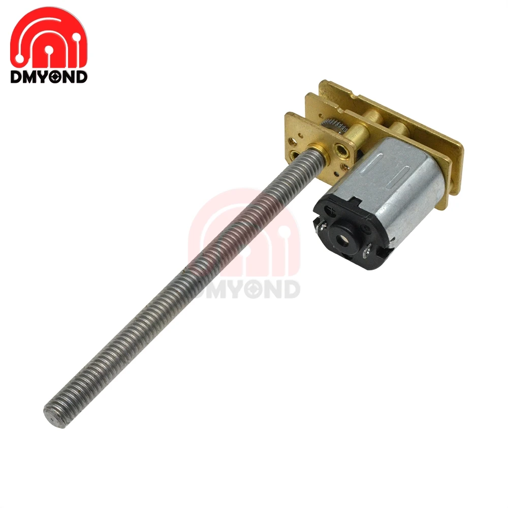 Резьбовой вал с металлическим редуктором умный двигатель шестеренкой для