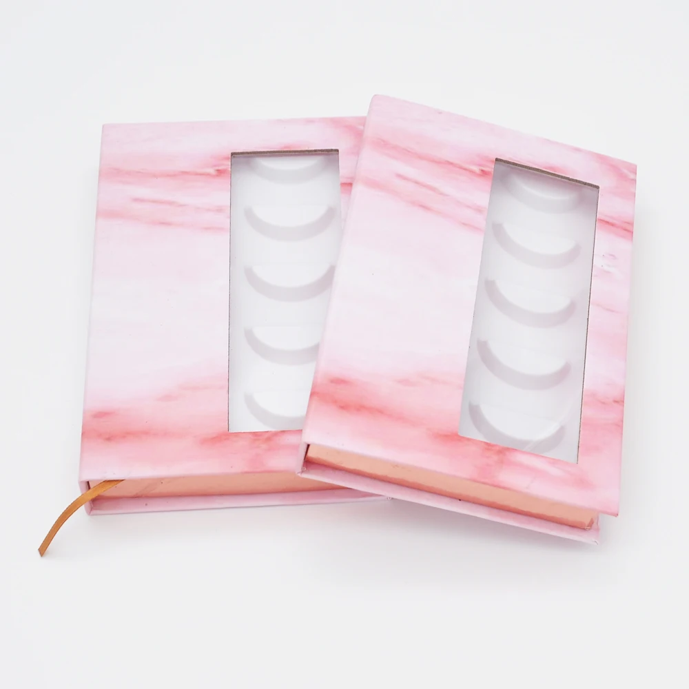 Оптовая продажа 5 пар упаковочных коробок для накладных ресниц коробки