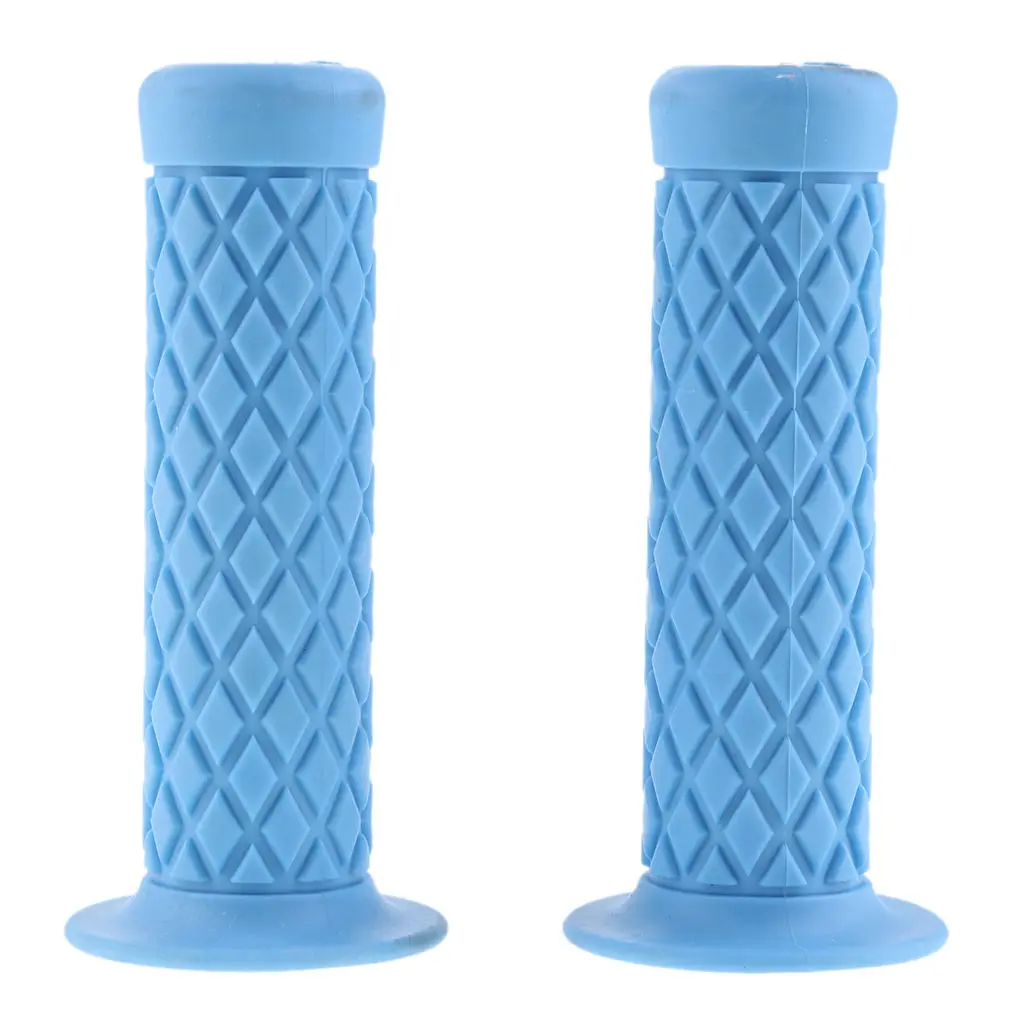 

Pair of Universal Vintage Style Rubber Handlebar Grips for 7/8 22mm Motorcycles
