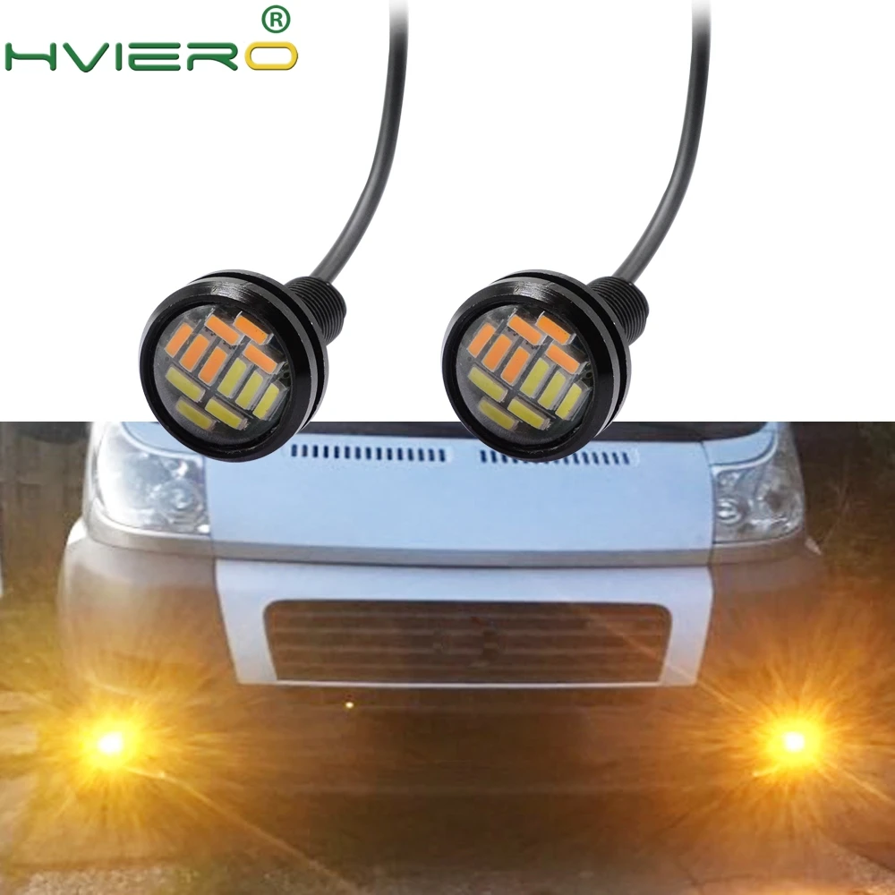 2 шт. дневсветильник ходосветильник огсветильник Eagle Eye 4014 12 SMD|Светодиодные лампы