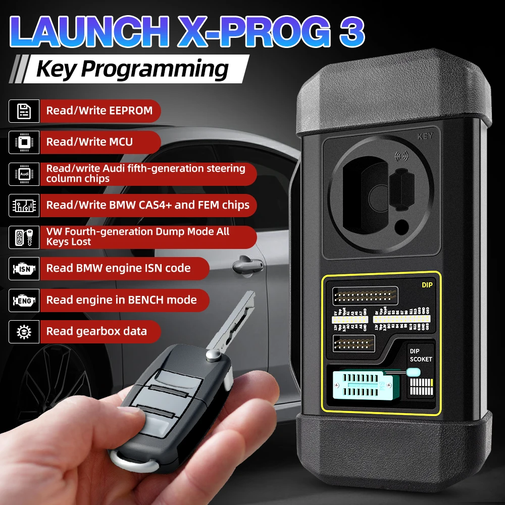 LAUNCH X431 X-PROG 3 программируемый иммобилайзер программатор автомобильных ключей