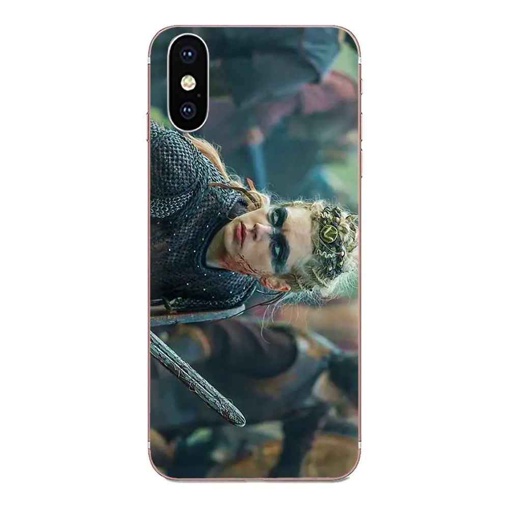 Для Apple iPhone 11 Pro X XS Max XR 4 4s 5 5C 5S SE 6 6S 7 8 Plus Мягкий Кап сериал Викинги красочных