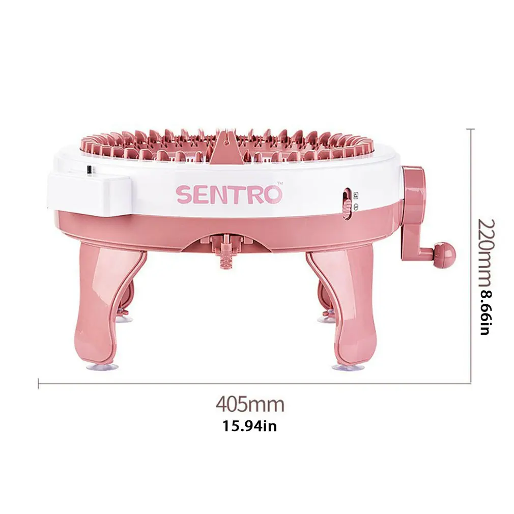 

DIY Gift 48 Needles Handmade Wool Knitting Machine Cylinder Loom Hand Scarf Sweater Hat Socks Adult Children Lazy Artifact