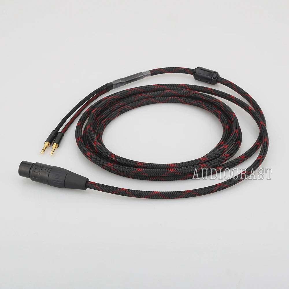 Audiocrast 2x3 5 мм стерео аудио разъем для 4-контактного xlr сбалансированный кабеля