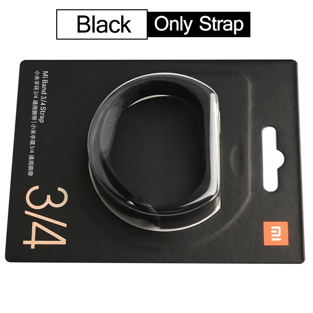 Black Xiao mi Band 4 ремешок сменный силиконовый браслет Xiao mi Band 4 mi Band 4 mi Band 4 розовый ремешок на запястье для Xiao mi - Цвет: Black