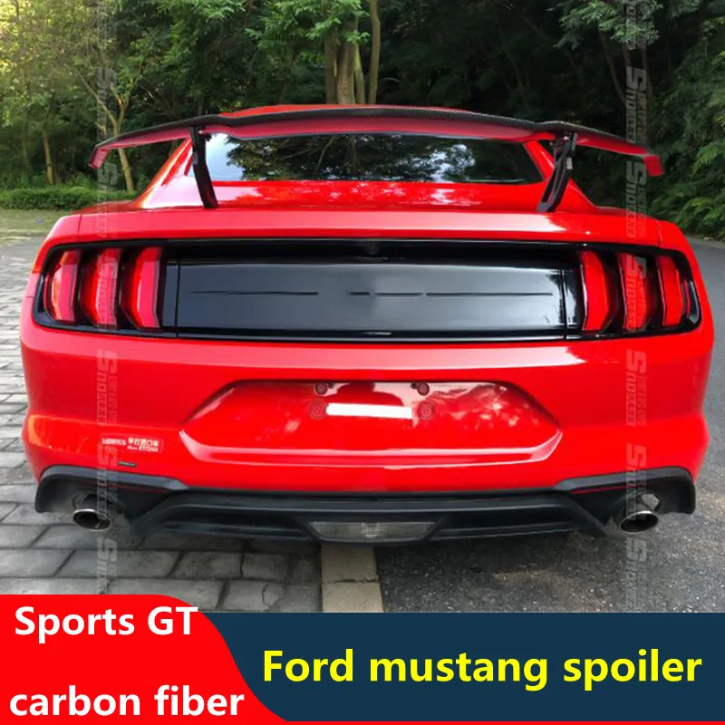 

Спойлер на заднее крыло из углеродного волокна, для Ford, Mustang