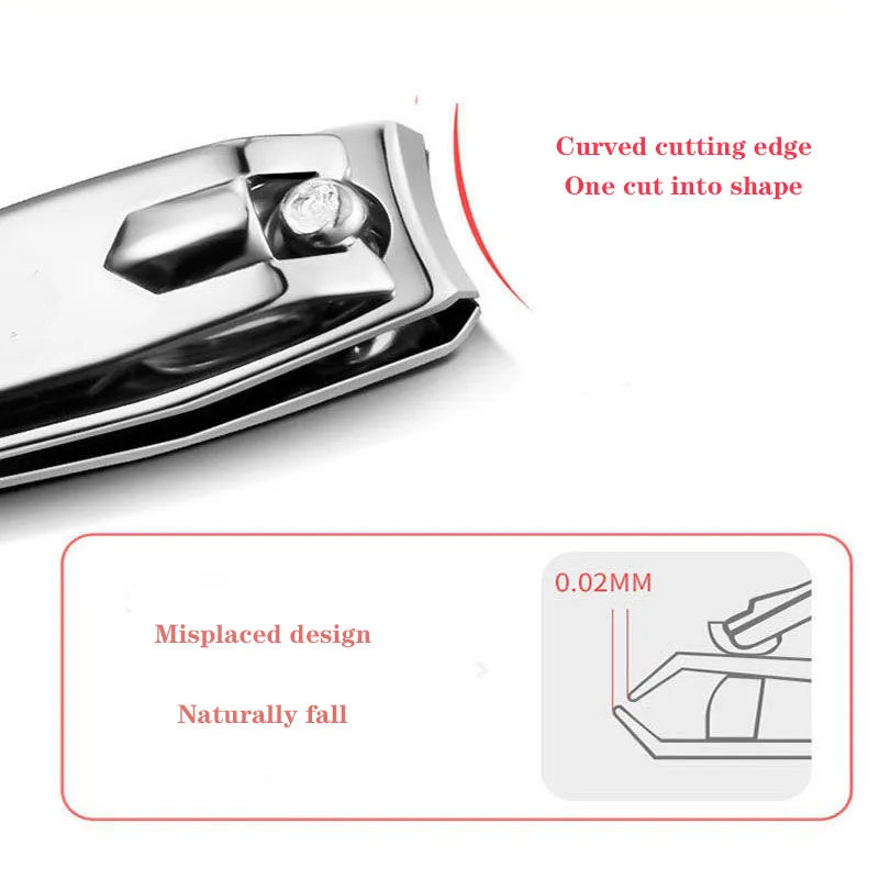 

Stainless Steel Nail Clippers Trim Nail Nail Pedicure Tool Professional Fingertips 4 Types Of Scissors