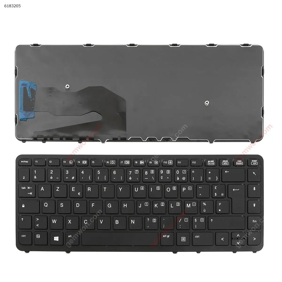 Французская AZERTY новая сменная Клавиатура для ноутбука HP EliteBook 840 G1 G2 850 740 черная с