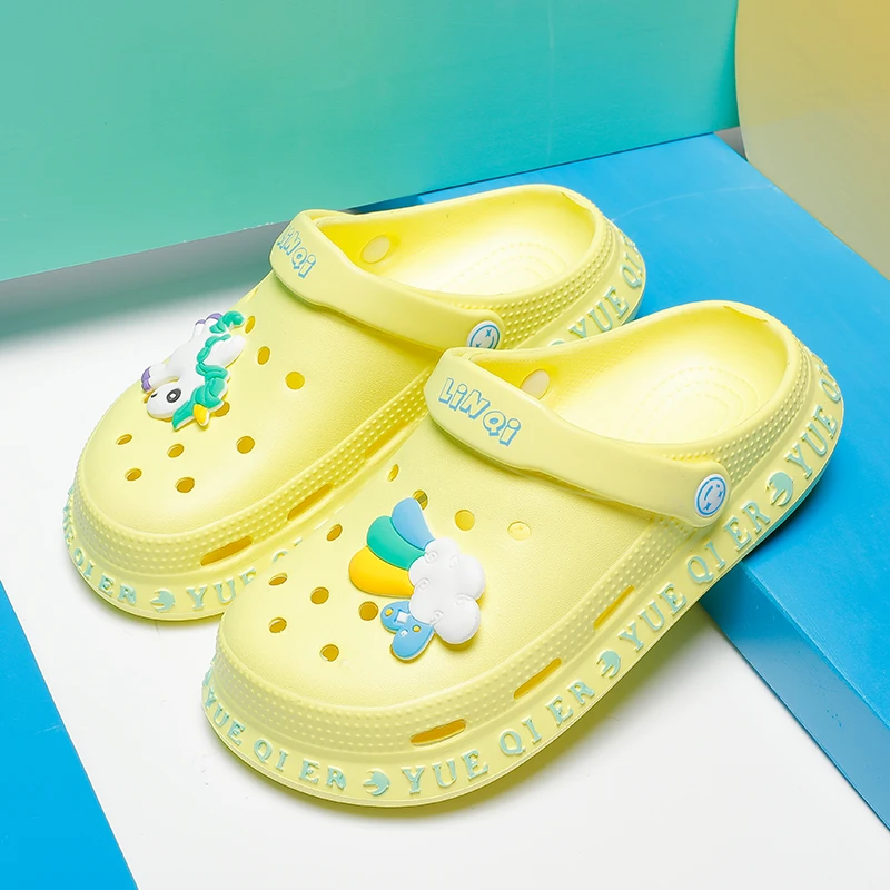 Summer Boy Sandals Hollow Fashion Girls Children Slipper Toddler Shoes Infant Sneakers Kids Beach Outdoor Viscose | Спорт и