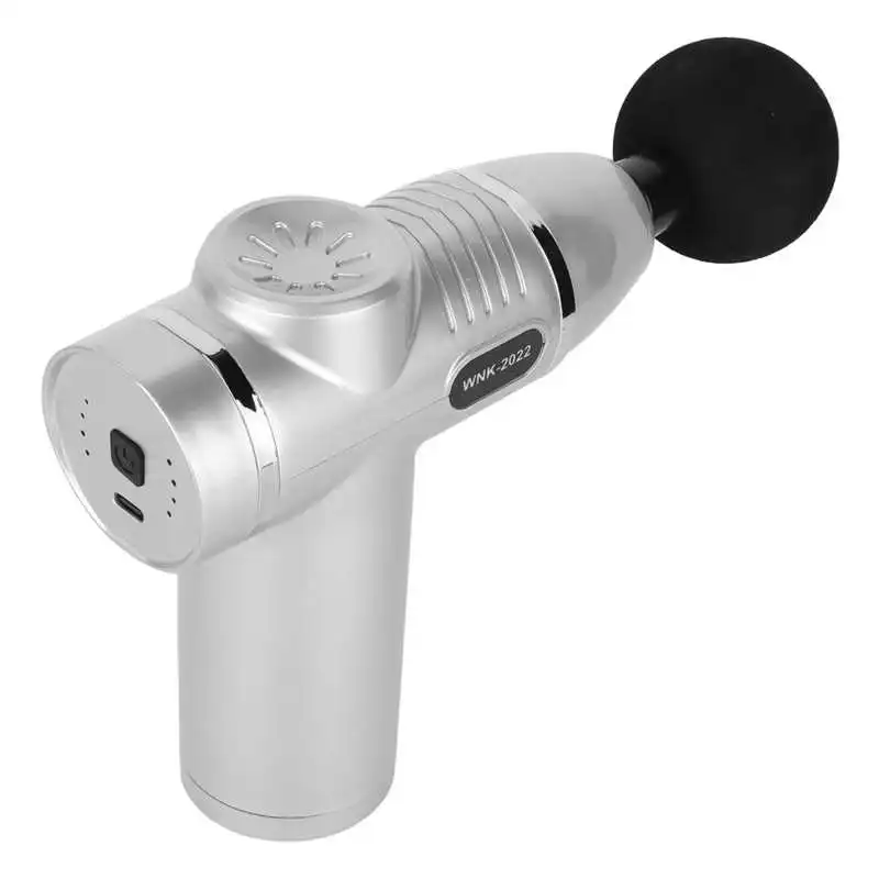 

Pain Relief Massage Gun Mini Portable Deep Tissue Massage Gun Pain Relief Handheld Body Muscle Massager (Gray)