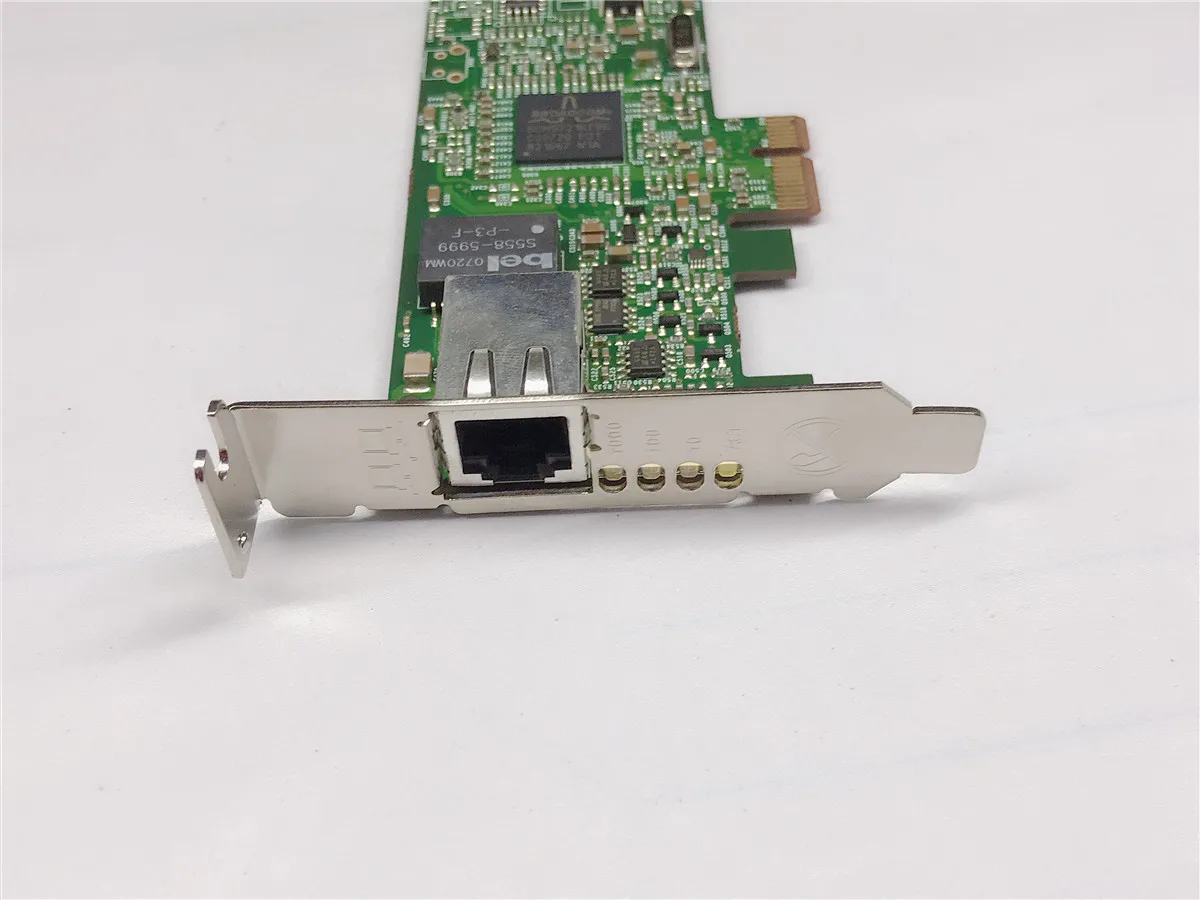 Для Dell 0YJ686 Single-Порты и разъёмы PCI-express Gigabit Ethernet сетевой карты Кронштейн LP |