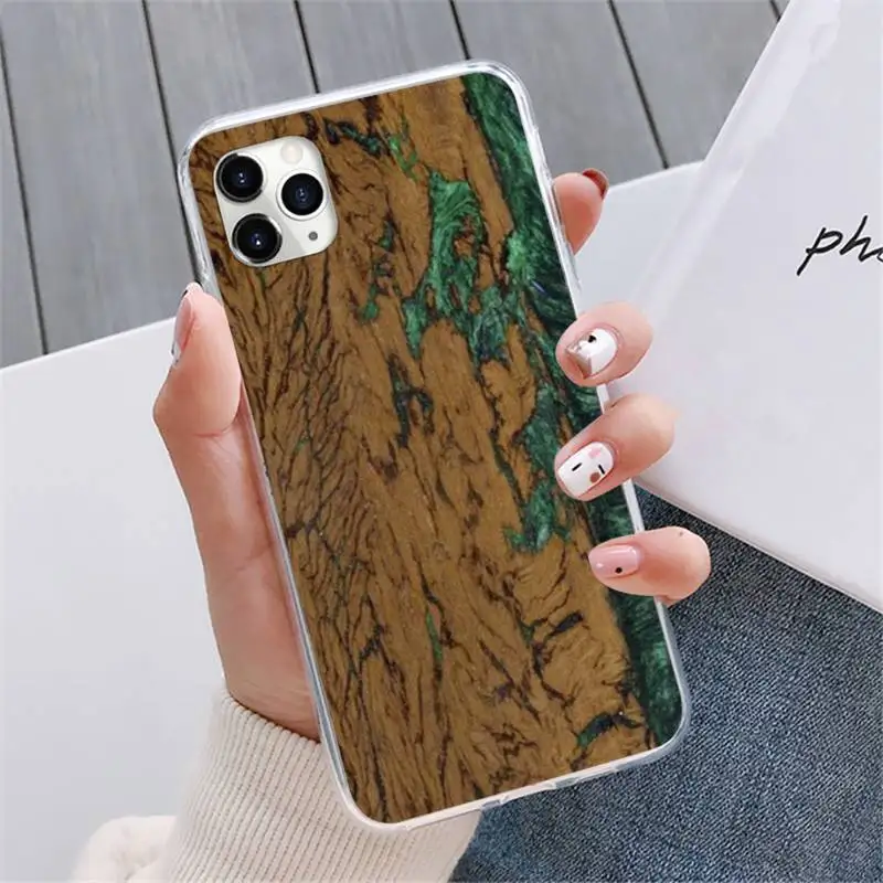 

Wood Resin art original pattern Phone Case For iphone 12 5 5s 5c se 6 6s 7 8 plus x xs xr 11 pro max mini