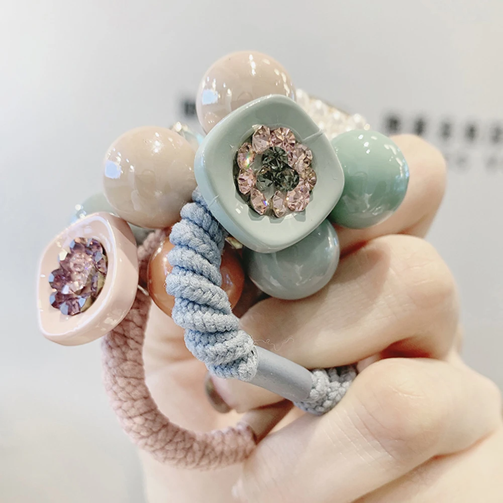 Резинка для волос Женская эластичная резиновые ленты аксессуары резинки девочек