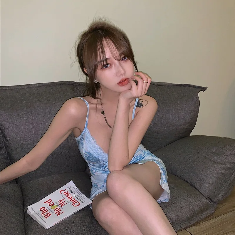 Пикантное нишевое облегающее платье в гонконгском стиле французское кружевное