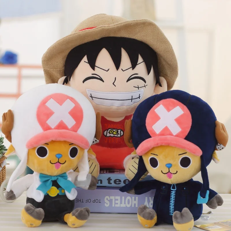 Романтика рассвет Обезьяна D. Luffy Tony Chopper милая плюшевая игрушка кукла животное