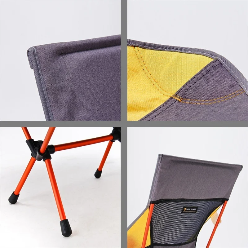 

Outdoor Ultra Portable Aluminum Folding Breathable Camping Chair Fishing Seat