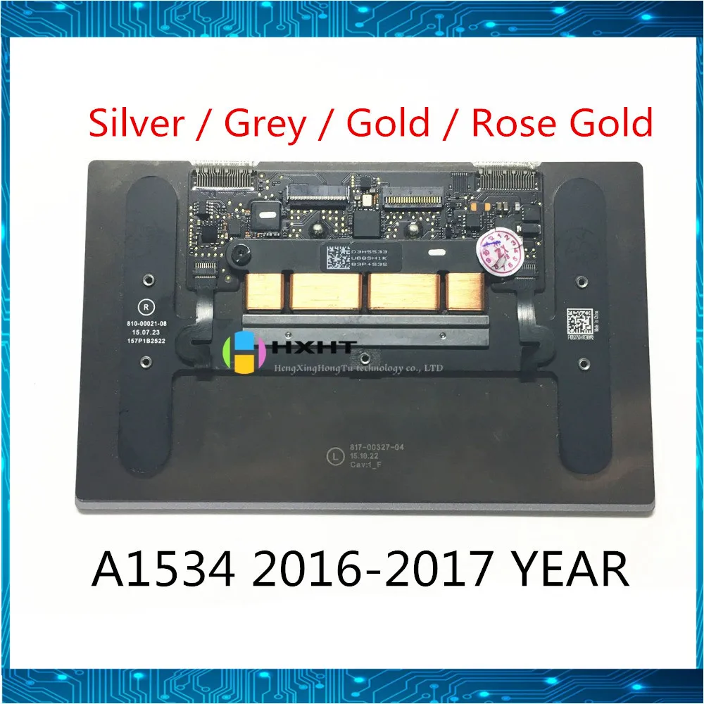 Original For MacBook Retina 12" A1534 Touchpad Trackpad Space Grey Gray/Silver/Gold/Rose Gold Pink Color 2015 2016 2017 Years |