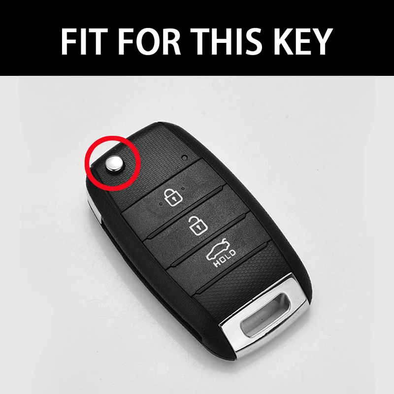 Чехол для автомобильного ключа дистанционного управления из ТПУ Kia Rio 3 K2 Ceed Cerato K3