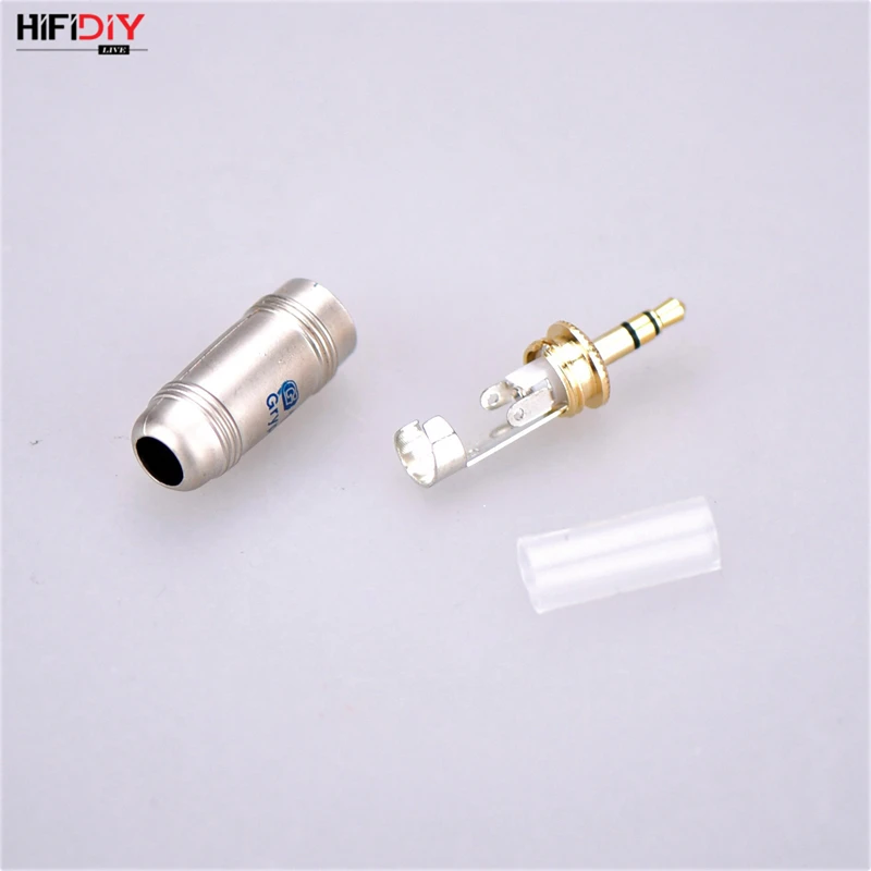 HIFIDIY LIVE 3 5 мм RCA штекер аудио сигнала входной кабель провод позолоченный усилитель