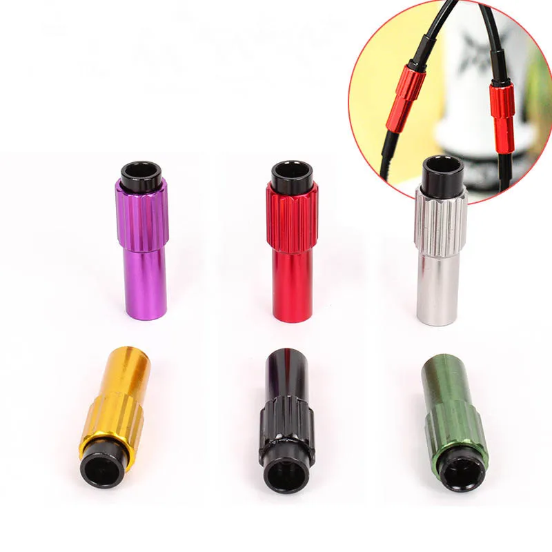 

1/2PCS Bicycle Brake Cable Adjust Housing Caps Gear Shift Line Connector Derailleur Adapter Regulator MTB Bike Accessories