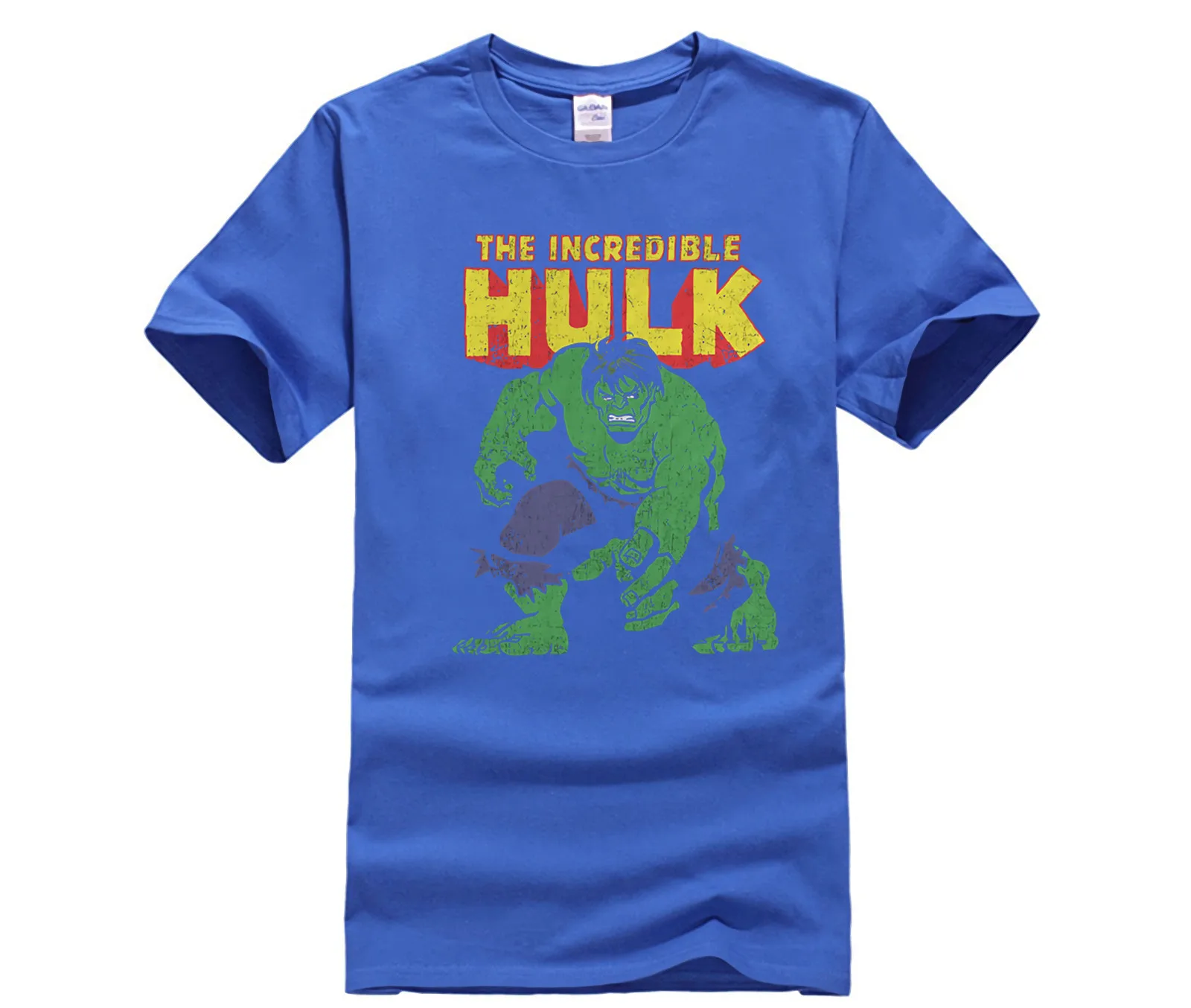 Повседневная Свободная летняя футболка с круглым вырезом для мужчин новая