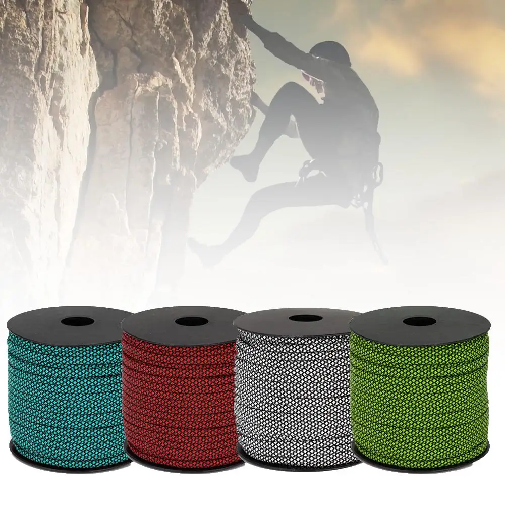 

50m 7 Strands Outdoor Camping Climbing Tent Rope Cord Lanyard Rescue Equipment survival Parachute Cord Lanyard Rope