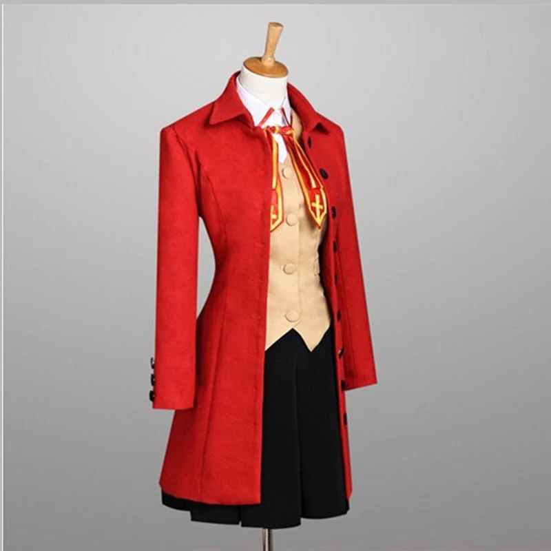 В наличии! Школьная форма для косплея Фэйт/кэзи тохака Рин идеально подходит вас!