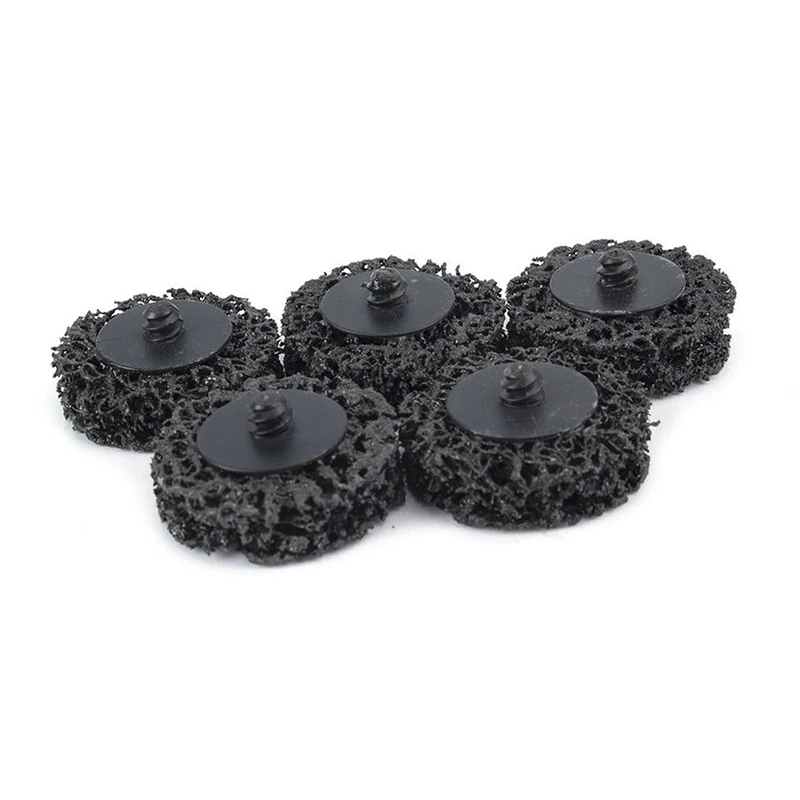

5pcs Black Grinding Wheels Cup Abrasive Paint Rust Remover Polishing Tool Set