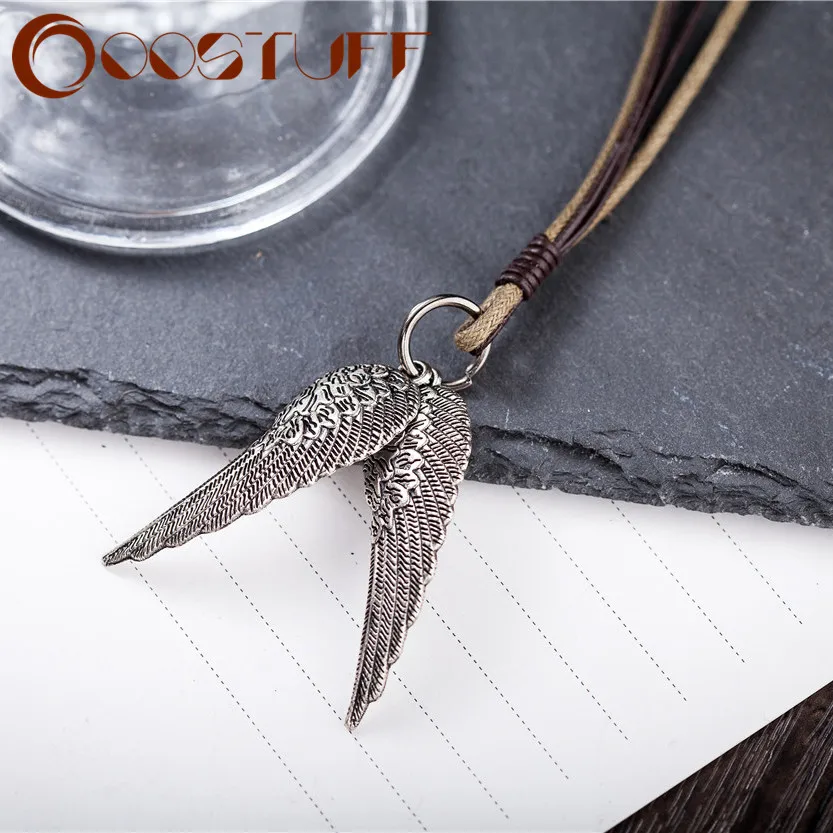 Крупное Колье Jewelry Для мужчин Цепочки и ожерелья Крыло ангела кулон женщин |