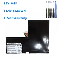 bty m6f laptop battery for msi gs60 2pl 2qe 6qe 6qc ms 16h2 battery bty m6f 11 4v 52 89wh4640mah