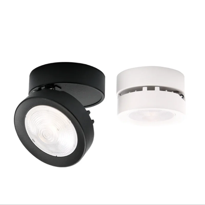 Круглая форма 360 регулируемый угол светодиода Cob вниз свет 7 Вт 9 12 15 дюймов