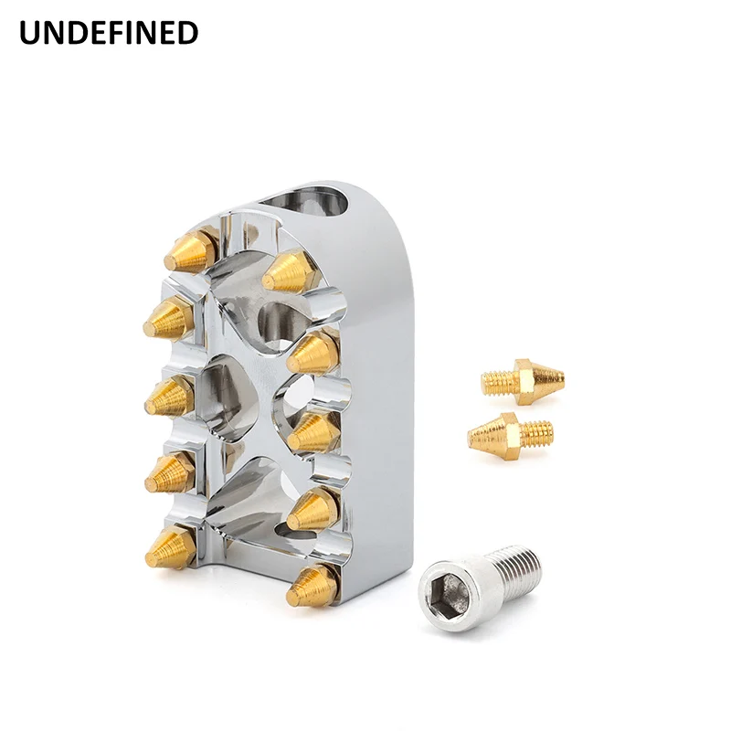 

Колышки для ног Golden MX Style, широкие подножки, педали, Шестеренчатый тормоз, переключатель передач для Harley Dyna Fatboy Street Bob Sportster 883 Bobber