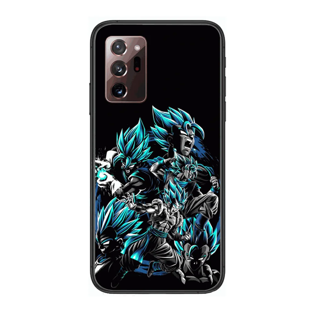 

Saiyan plus phone case Trend front Frosted anti-drop soft silicone Phone Case cover hull For SamSung note20 10 9 8 4 pro plus