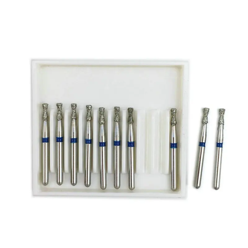 10 шт. алмазные Буры для полировки отбеливания|Стомотологические сверла и щетки| |