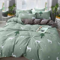 bedding set with quilt soft bedspreads for student double bed home comefortable duvet cover quality quilt cover and pillowcase