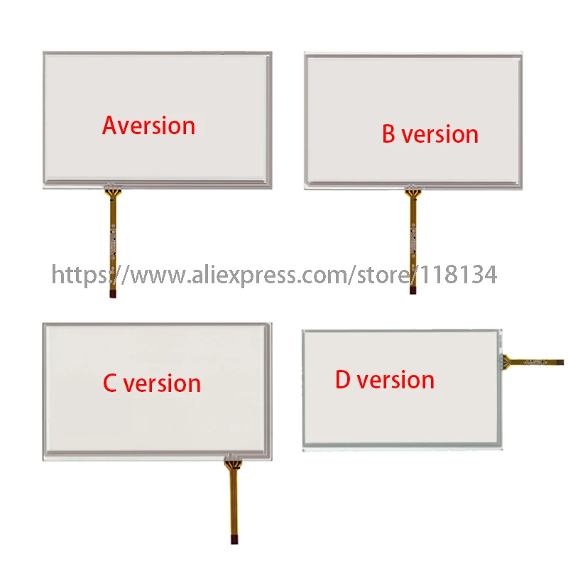 

New 6.5 Inch Four Wire Resistive Touch Screen 155x88mm 155*87mm Car Touch Screen 155mm*88mm Touch panel
